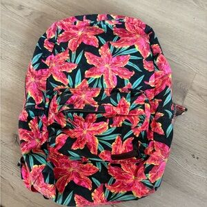 Billabong floral backpack